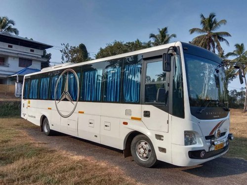 35 -seater bus rental service in Kerala