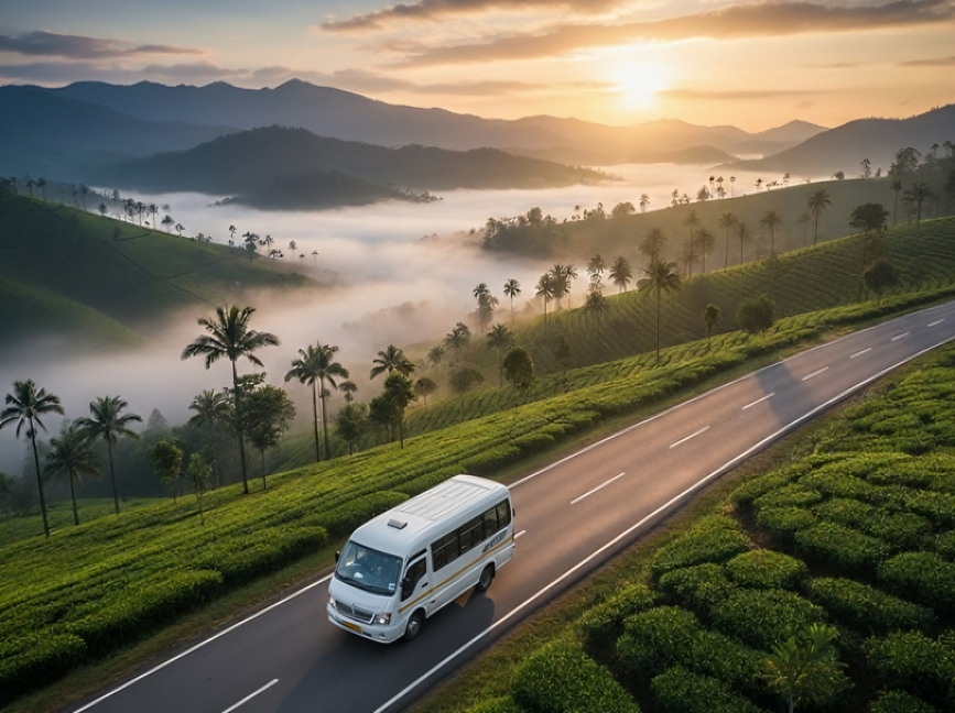 Tempo Traveller in Kerala, Flexible Kerala tour plans